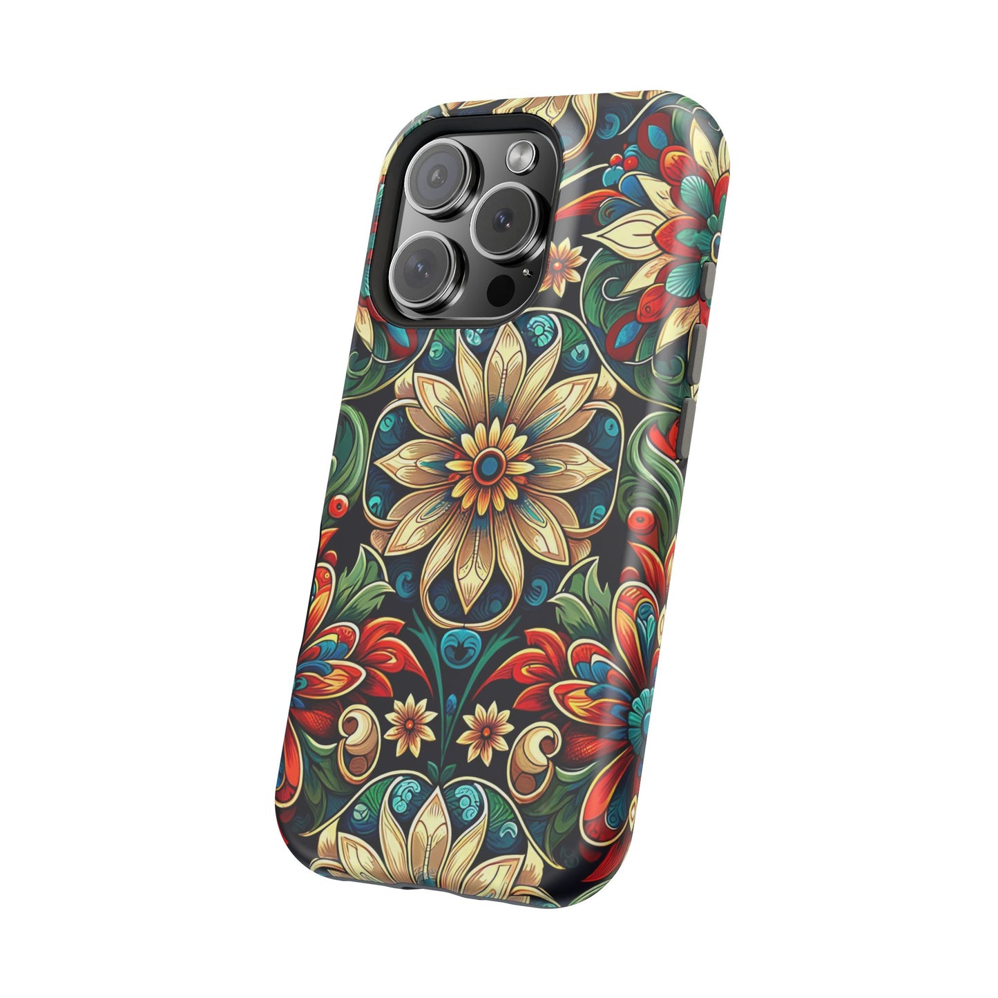 Celestial flowers MagSafe Tough Iphone Case