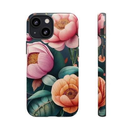 wildflower phone case, flower iphone case, flower Samsung case