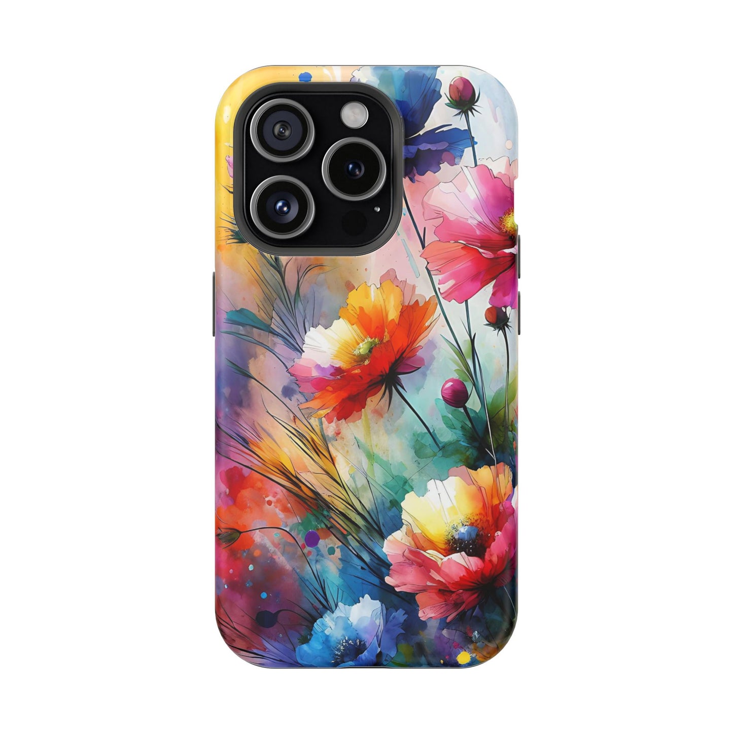 Flowers Style MagSafe Tough Iphone Case