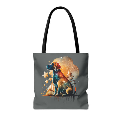 Beagle Tote Bag, colorful Beagle tote bag, tote bag dog owner