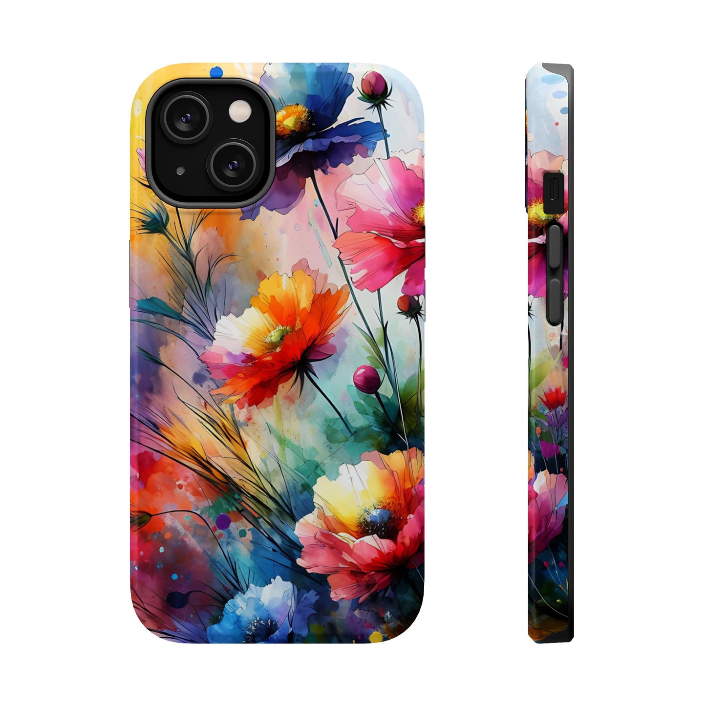 Flowers Style MagSafe Tough Iphone Case