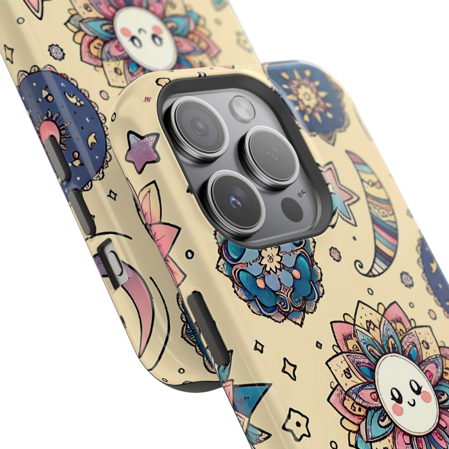 Celestial flowers MagSafe Tough Iphone Case