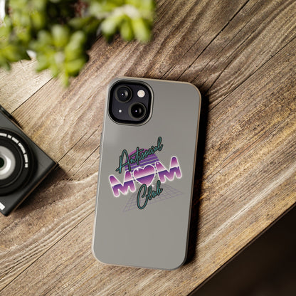 antisocial mom club phone case