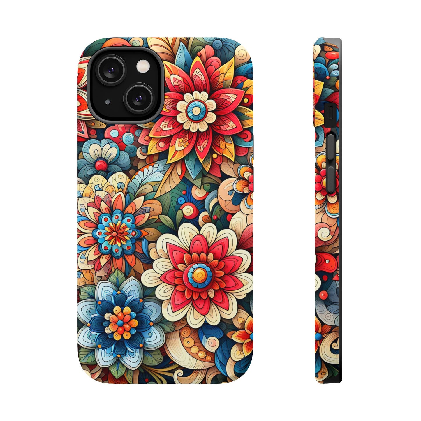 Flowers MagSafe Tough Iphone Case