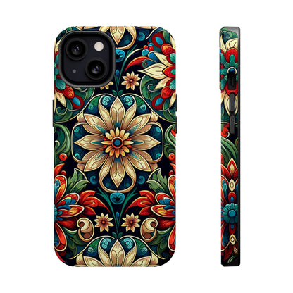 Celestial flowers MagSafe Tough Iphone Case