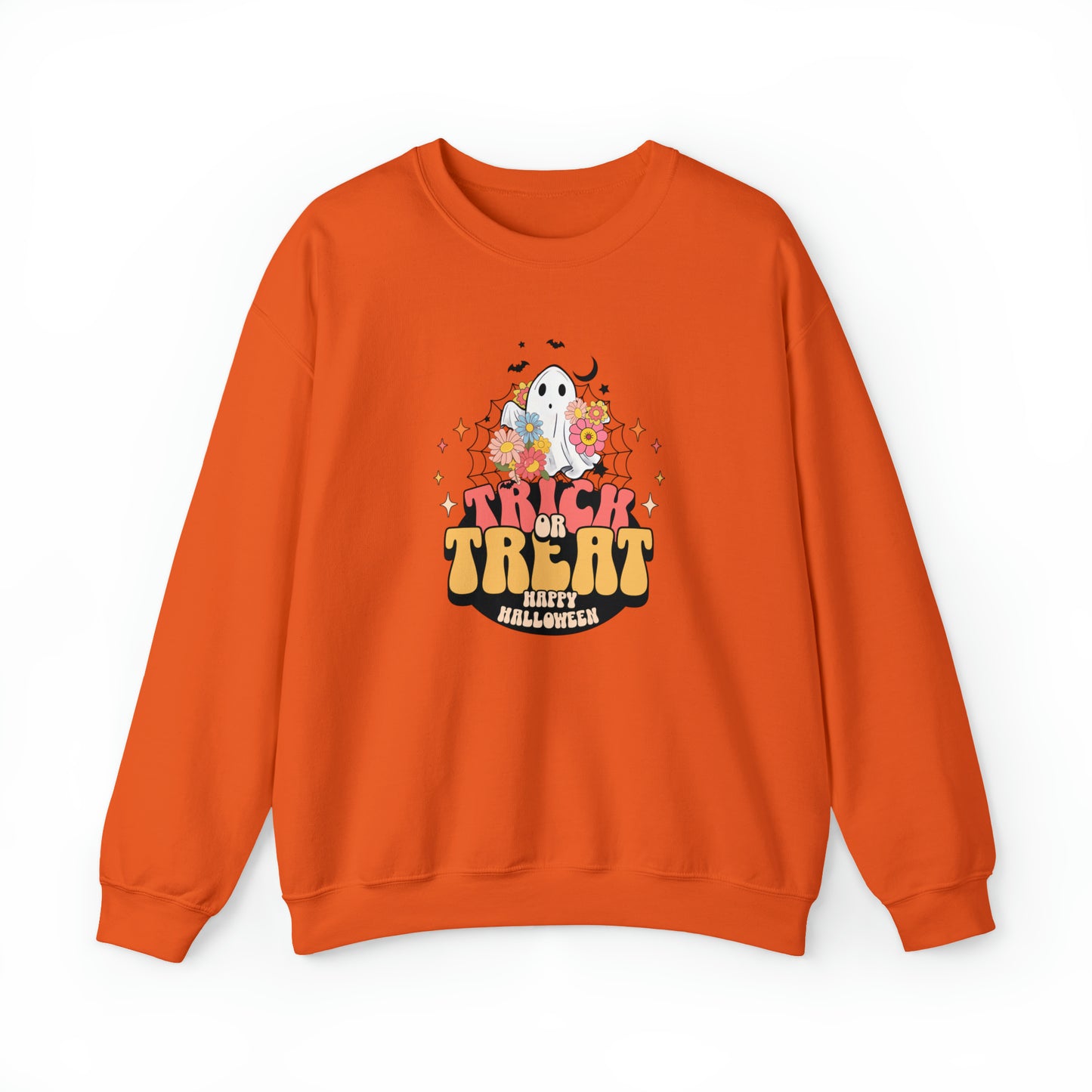 Trick or treat, halloween, halloween sweatshirt