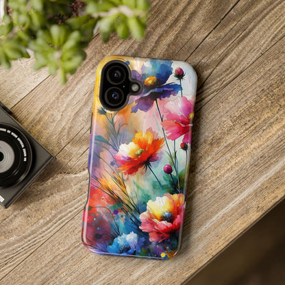 Flowers Style MagSafe Tough Iphone Case