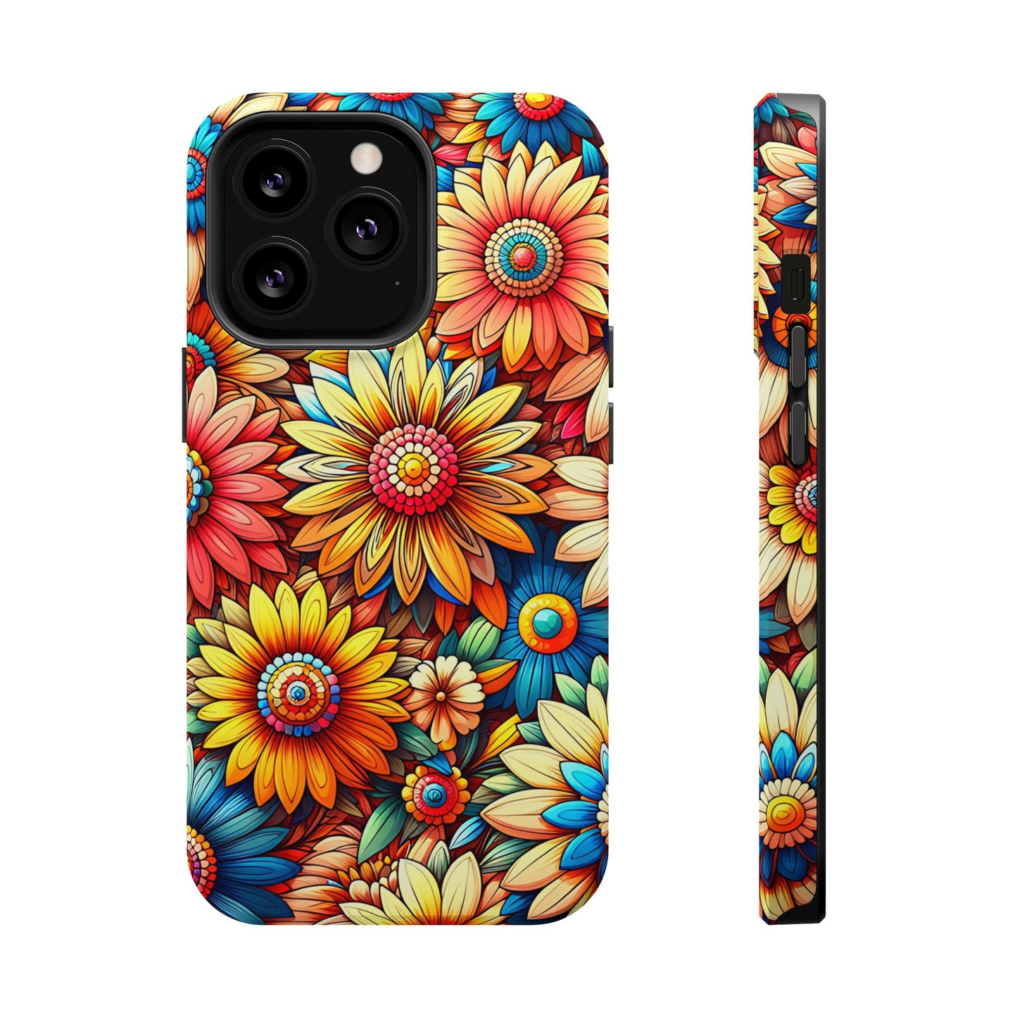 Flowers MagSafe Tough Iphone Case