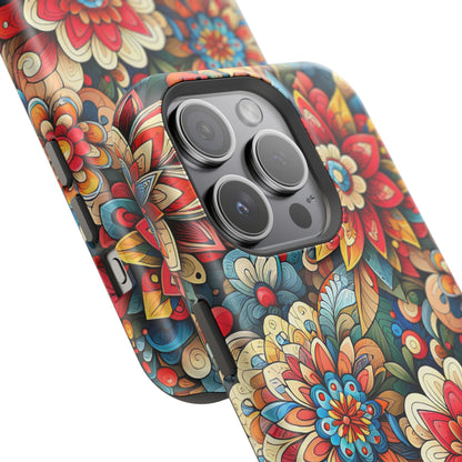 Flowers MagSafe Tough Iphone Case