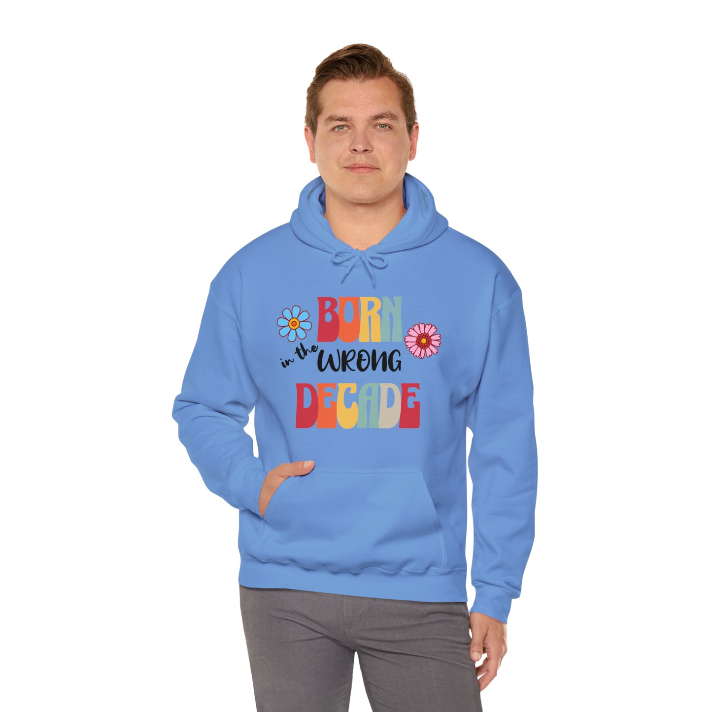 Born in the wrong decade sweatshirt, retro style sweatshirt