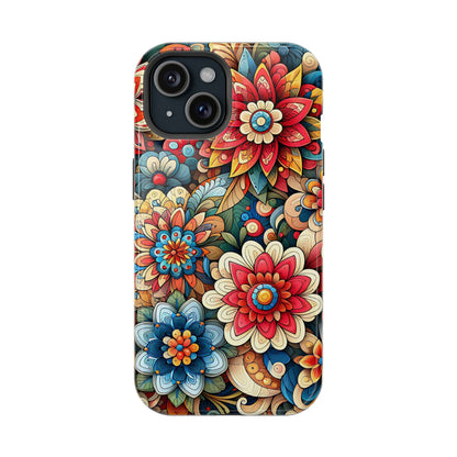 Flowers MagSafe Tough Iphone Case