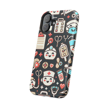 Kawai nurse MagSafe Tough Iphone Case