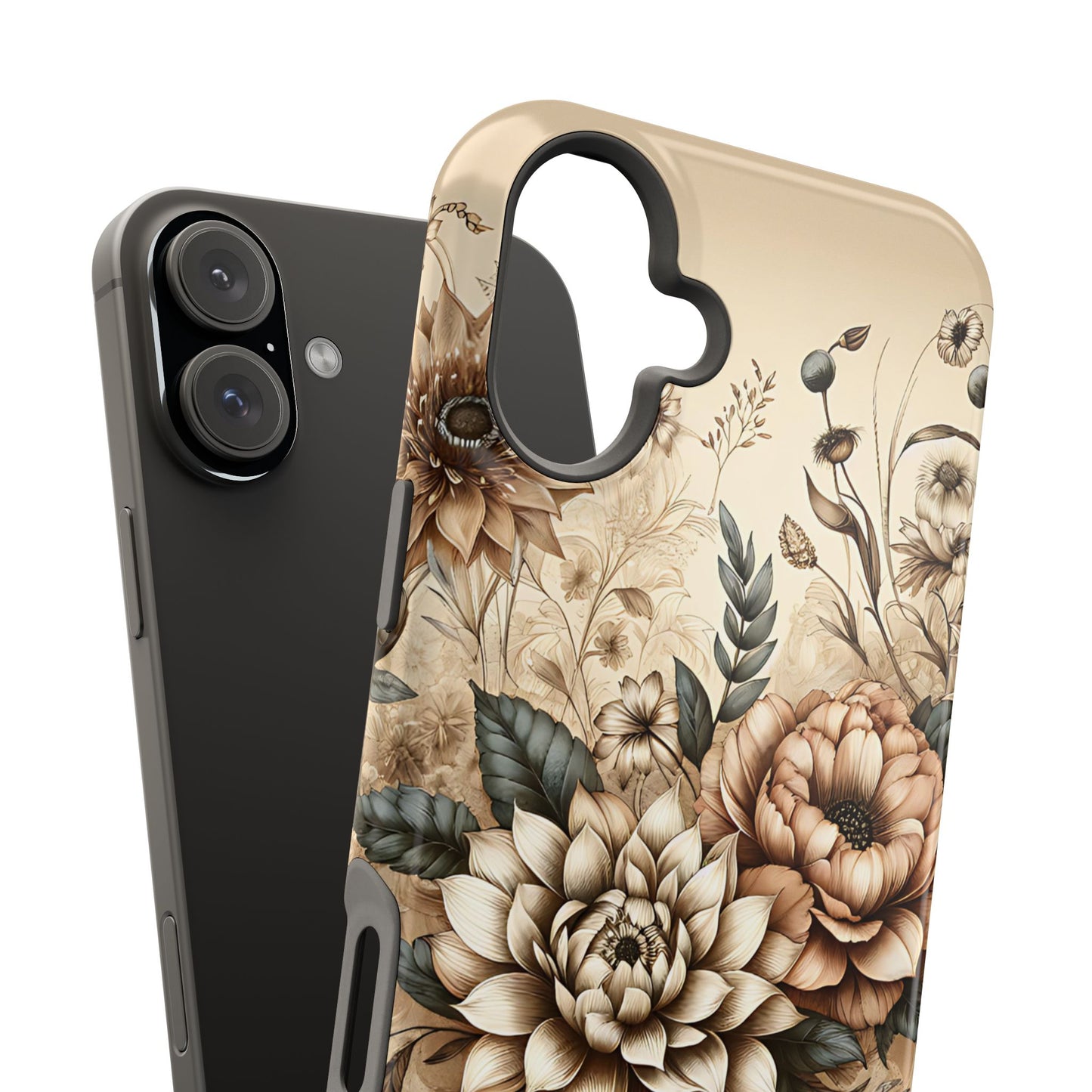 Boho flowers MagSafe Tough Iphone Case