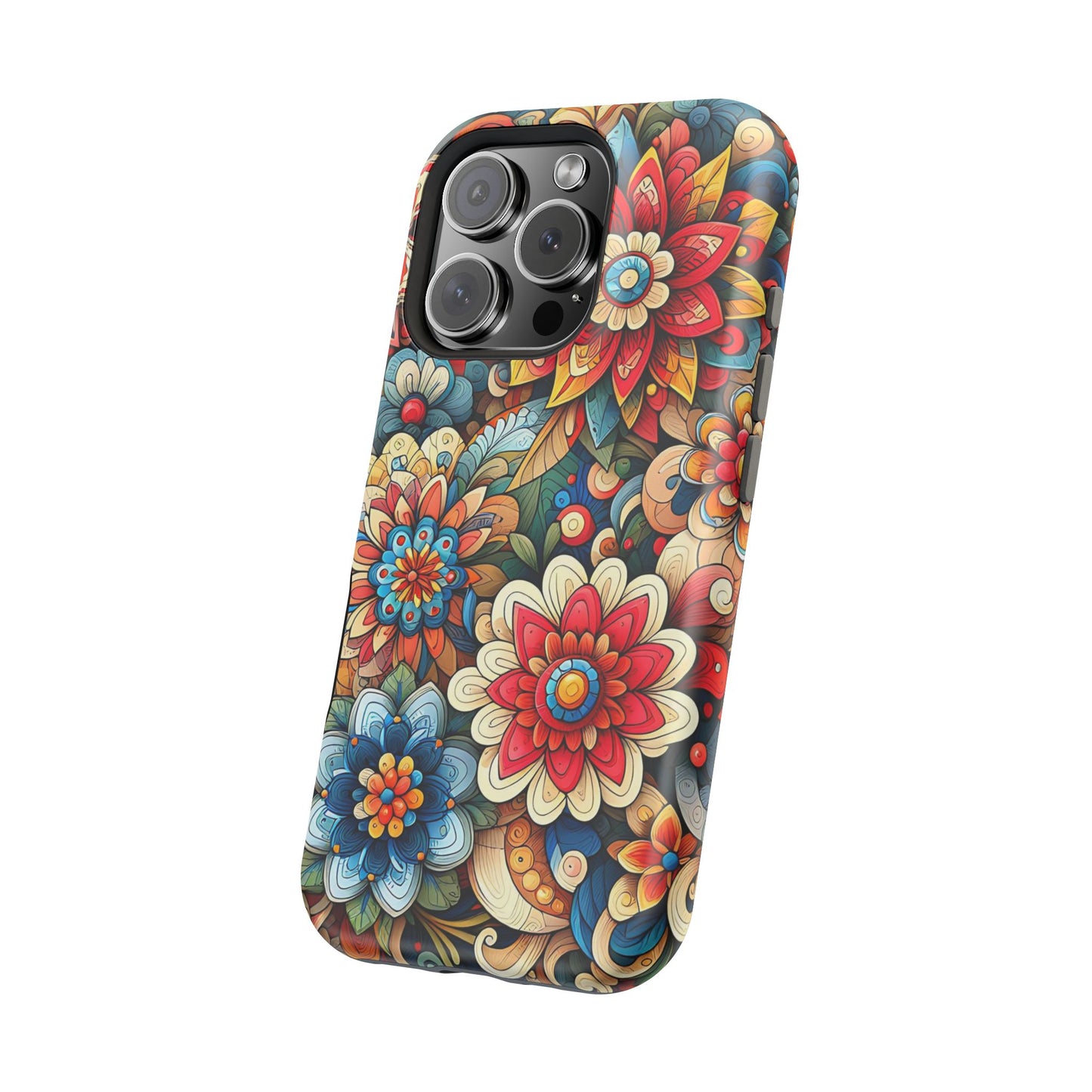 Flowers MagSafe Tough Iphone Case