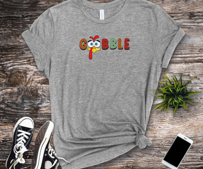 Gobble, gobble shirt, thanksgiving shirt