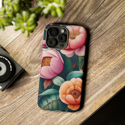 wildflower phone case, flower iphone case, flower Samsung case