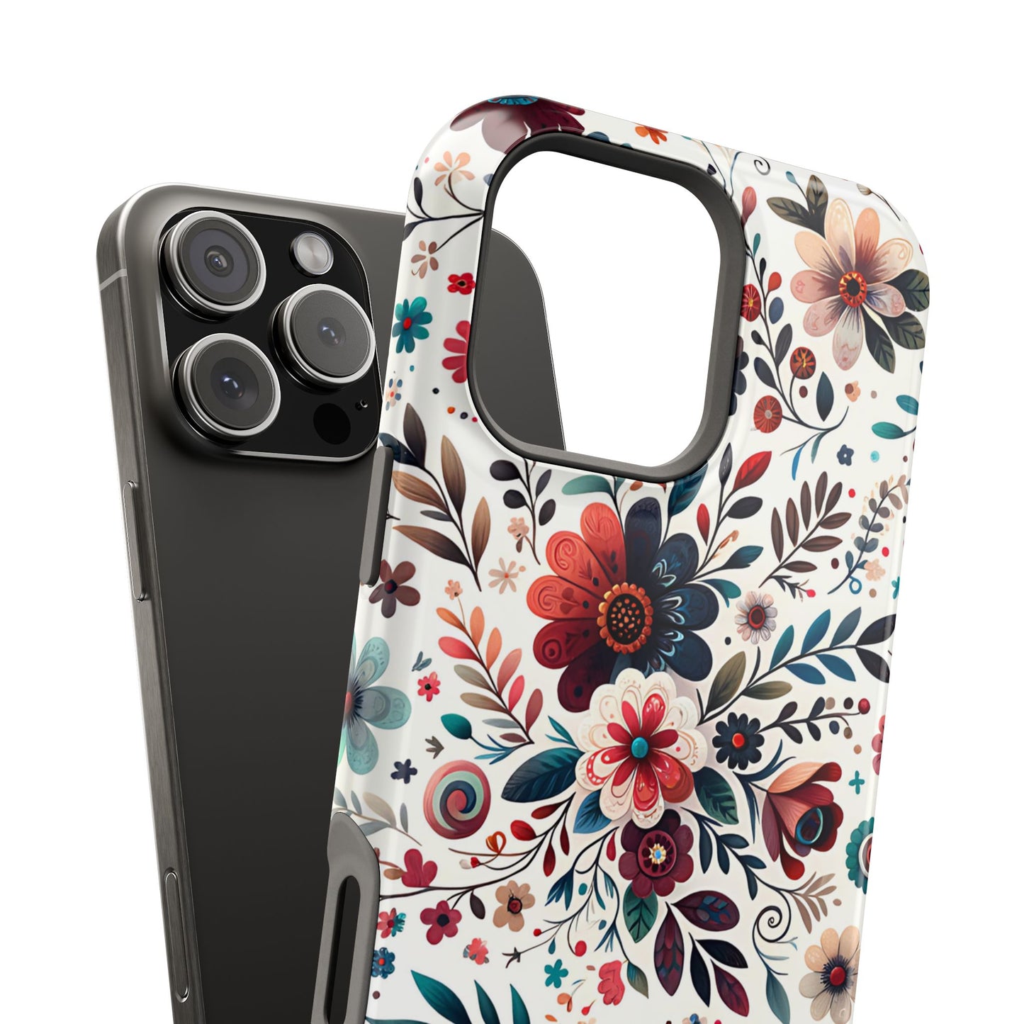 Boho flowers MagSafe Tough Iphone Case