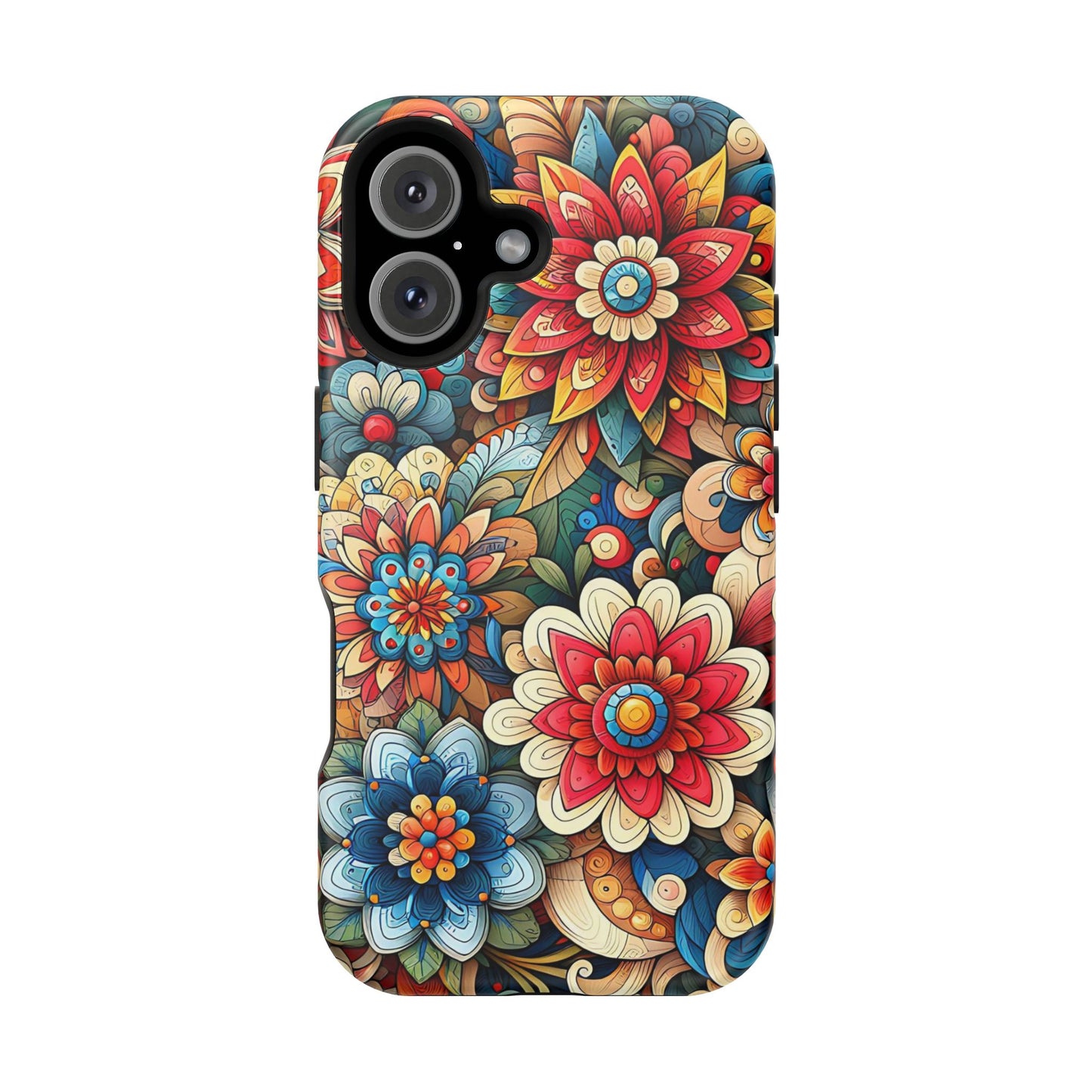 Flowers MagSafe Tough Iphone Case