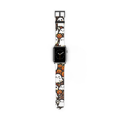 Halloween Faux Leather Apple Watch Band