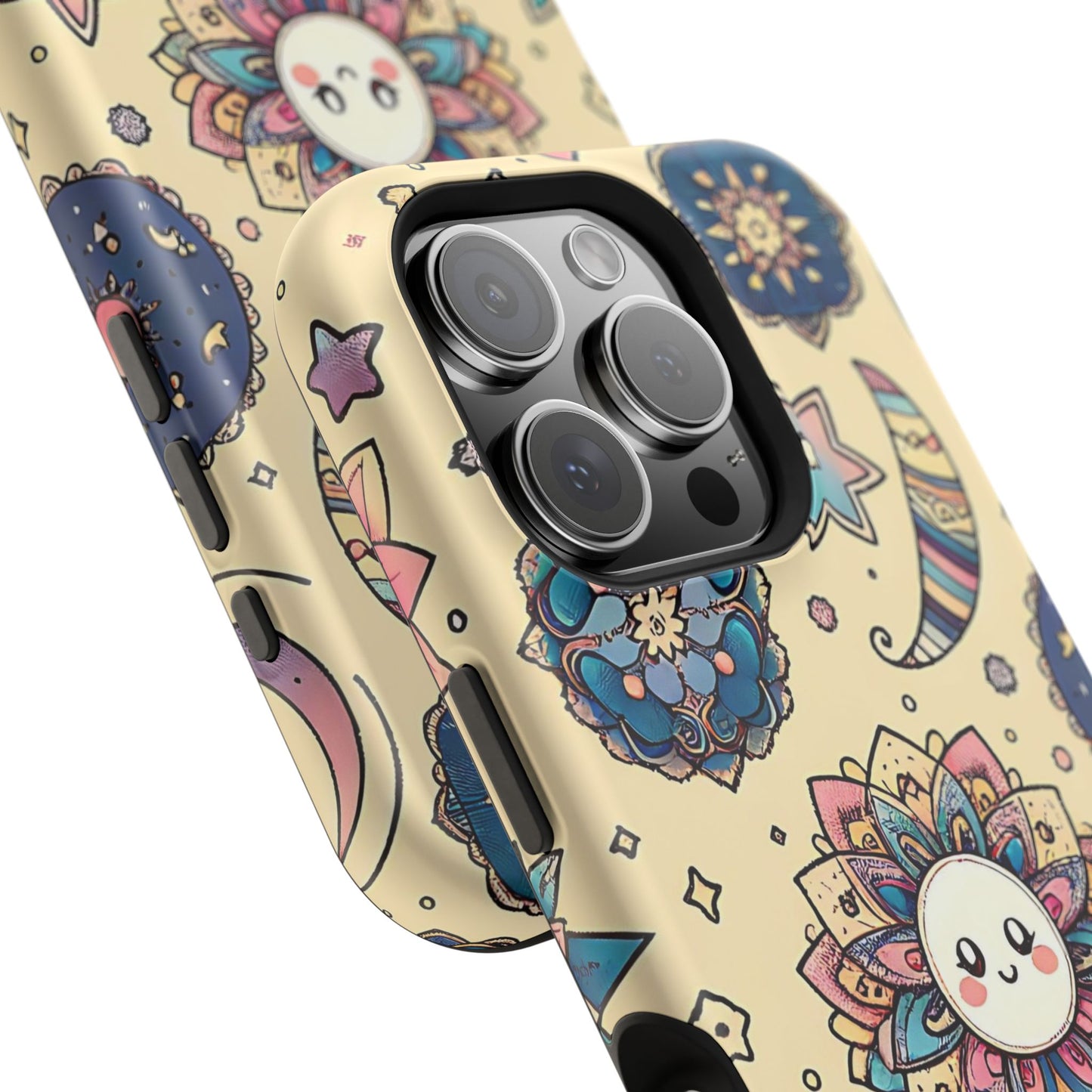 Celestial flowers MagSafe Tough Iphone Case