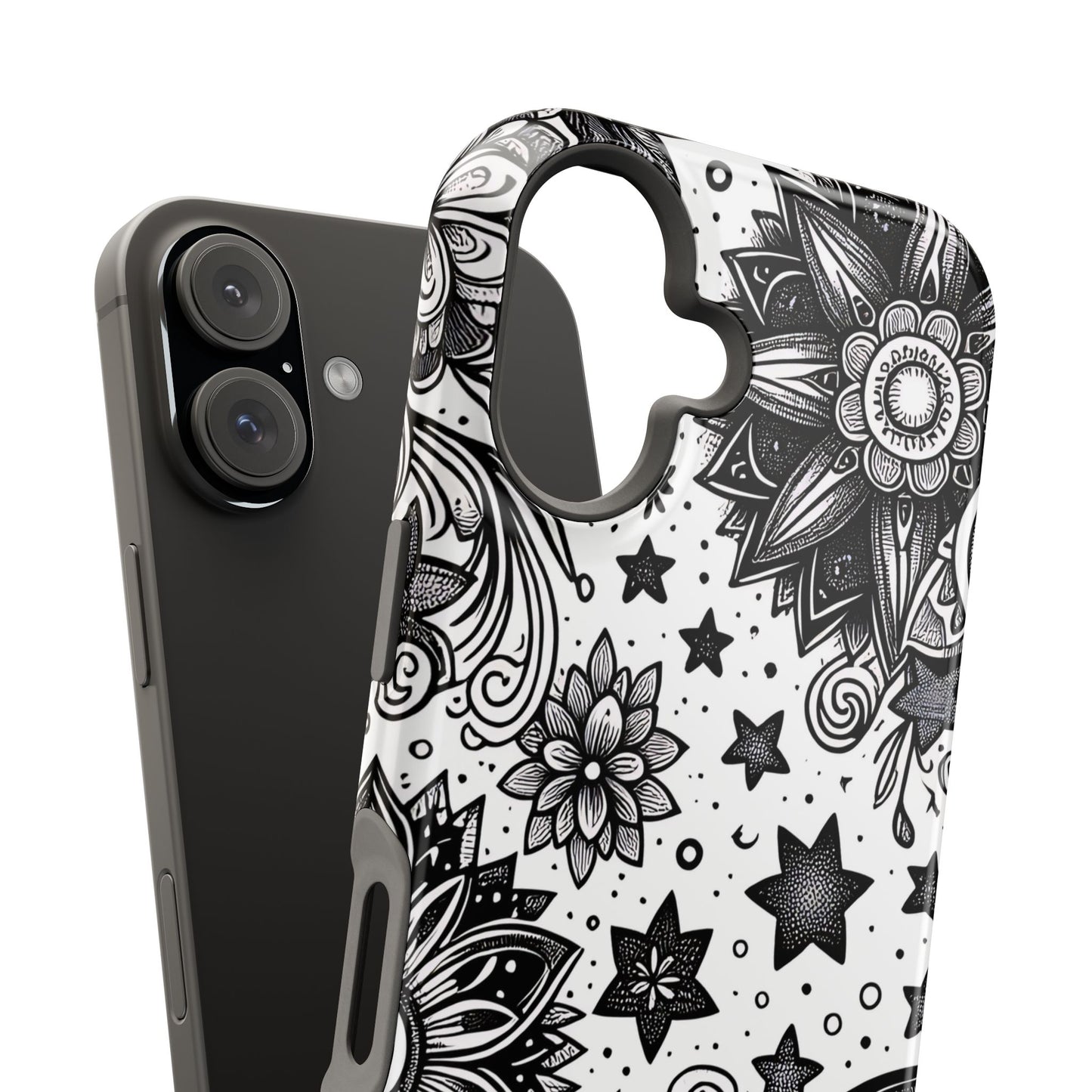 Celestial flowers MagSafe Tough Iphone Case