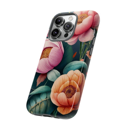 wildflower phone case, flower iphone case, flower Samsung case