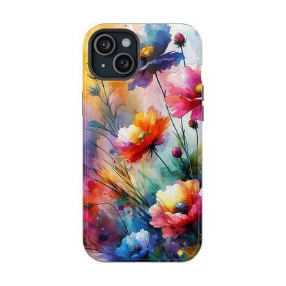 Flowers Style MagSafe Tough Iphone Case