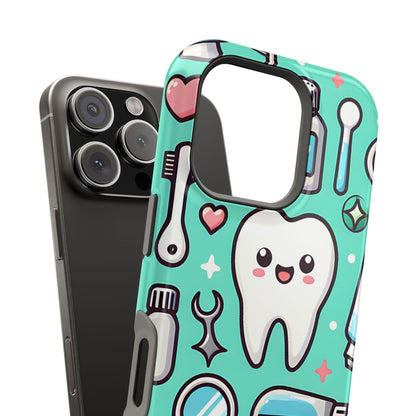 Kawai dentist MagSafe Tough Iphone Case