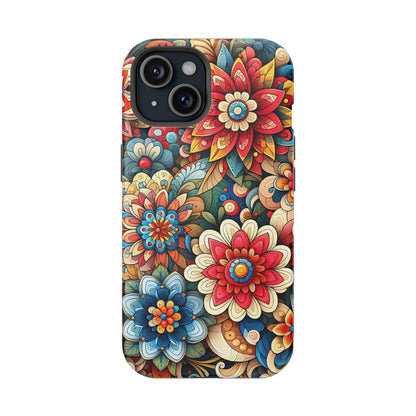 Flowers MagSafe Tough Iphone Case