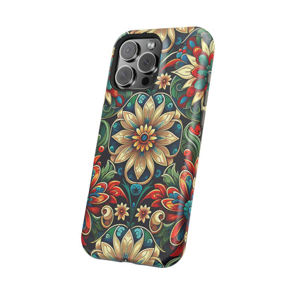 Celestial flowers MagSafe Tough Iphone Case