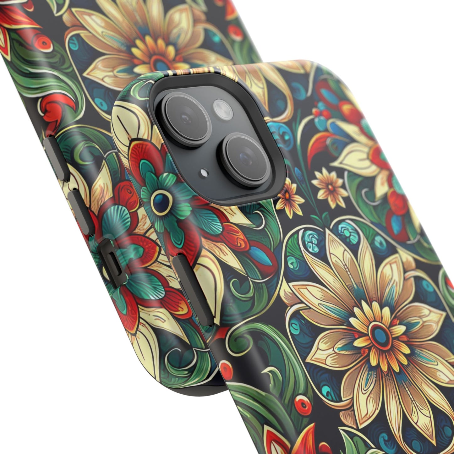 Celestial flowers MagSafe Tough Iphone Case