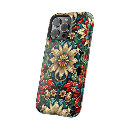 Celestial flowers MagSafe Tough Iphone Case