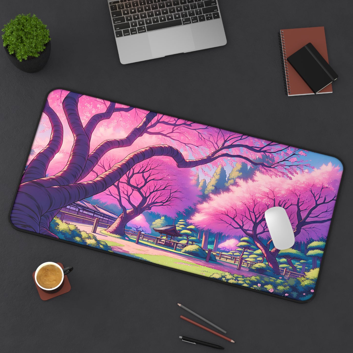 Japanese Garden Desk Mat