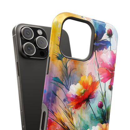 Flowers Style MagSafe Tough Iphone Case