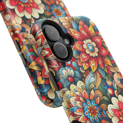 Flowers MagSafe Tough Iphone Case