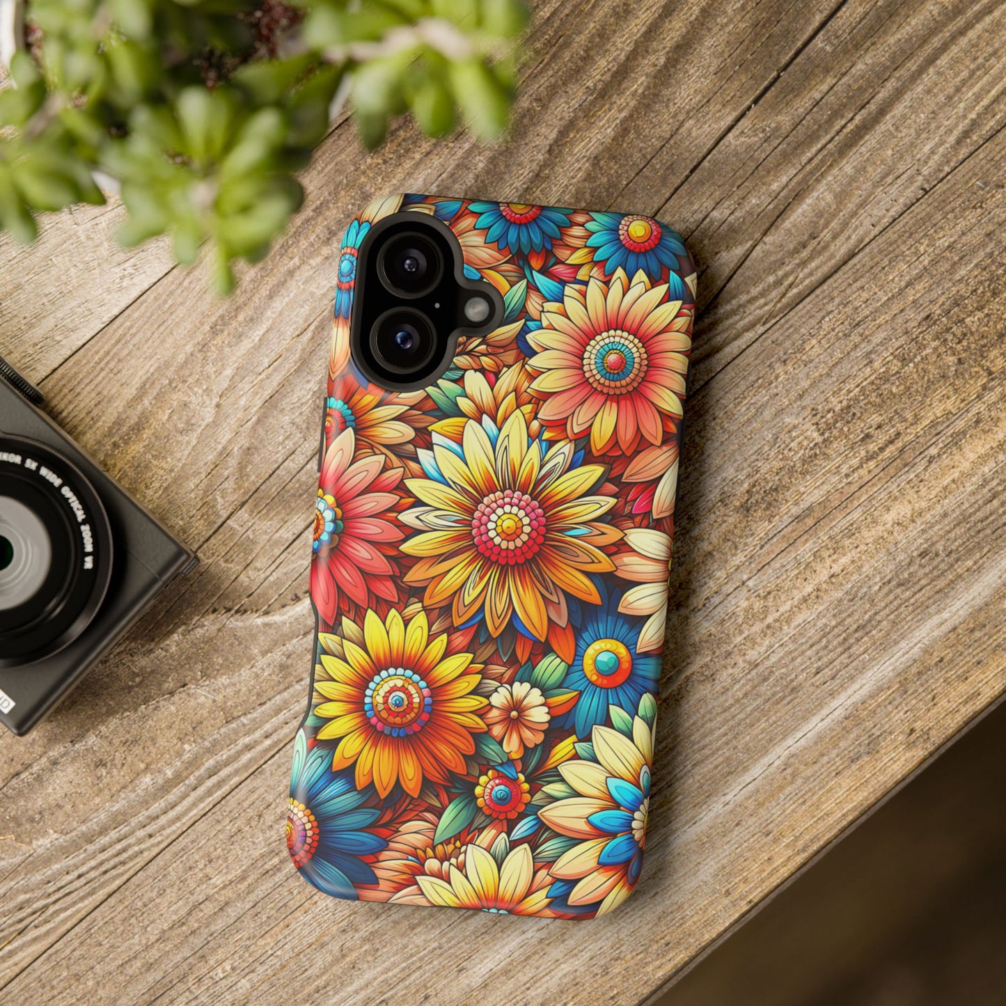 Flowers MagSafe Tough Iphone Case