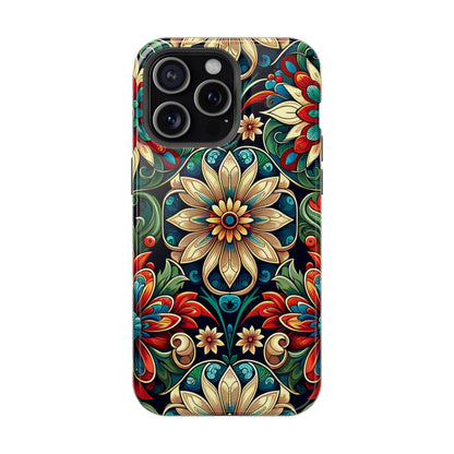 Celestial flowers MagSafe Tough Iphone Case