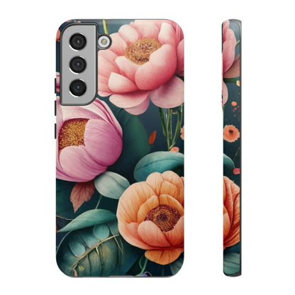 wildflower phone case, flower iphone case, flower Samsung case