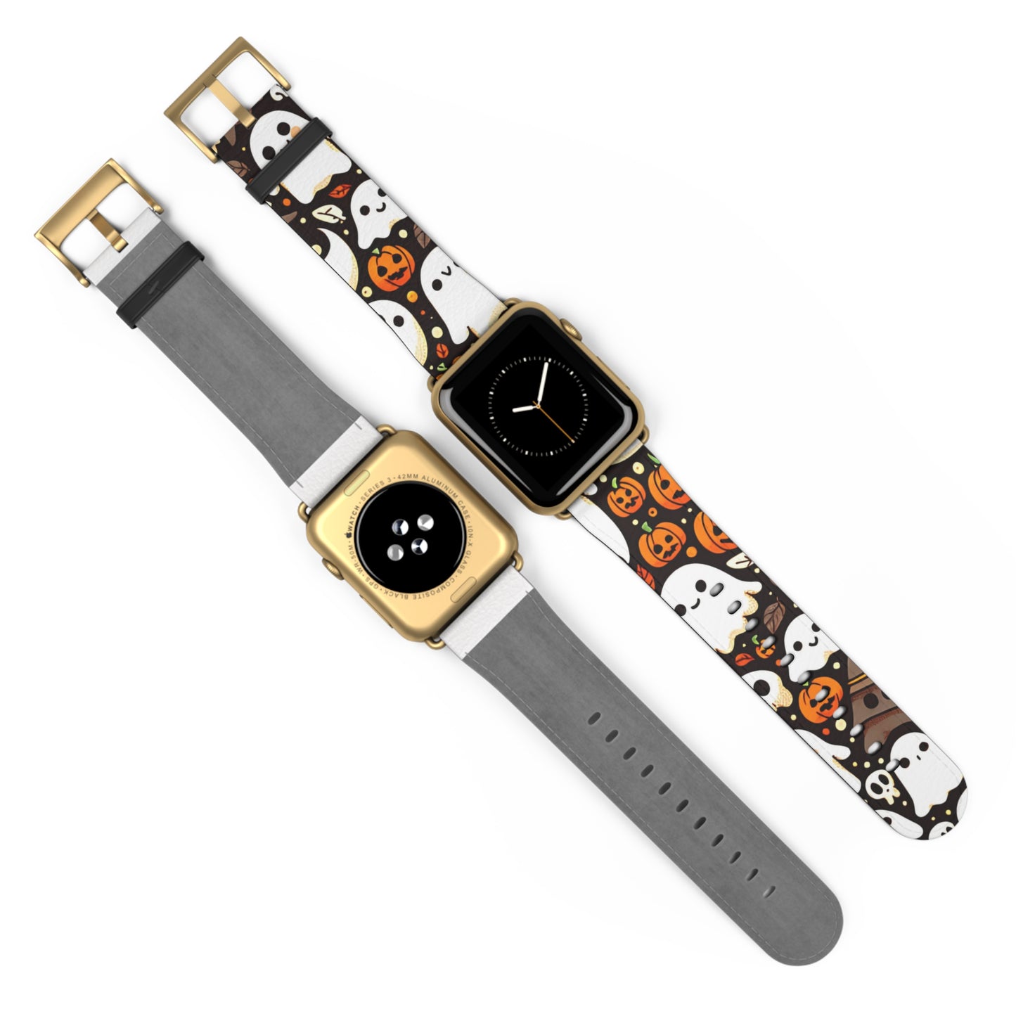 Halloween Faux Leather Apple Watch Band