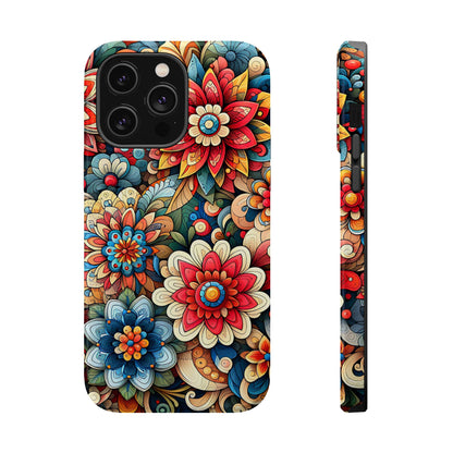 Flowers MagSafe Tough Iphone Case