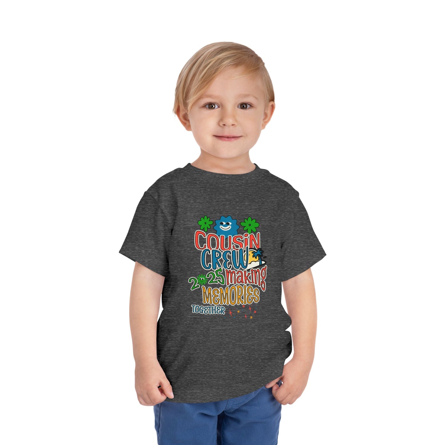 Cousin Crew Toddler Tee - Making Memories Together, Kids Casual Wear, Family Gathering Outfit, Birthday Gift, Summer Playtime Shirt