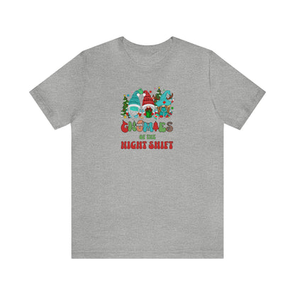 Gnomies of the night shift, christmas nurse shirt