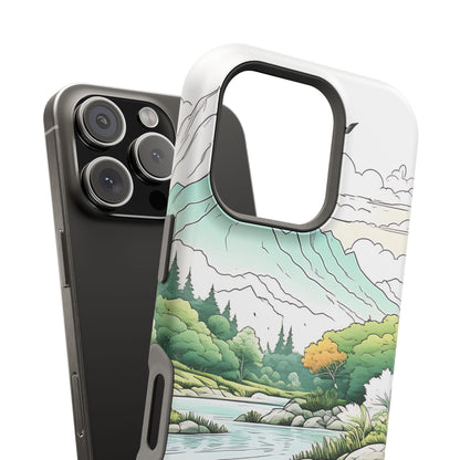 Mountain MagSafe Tough Iphone Case