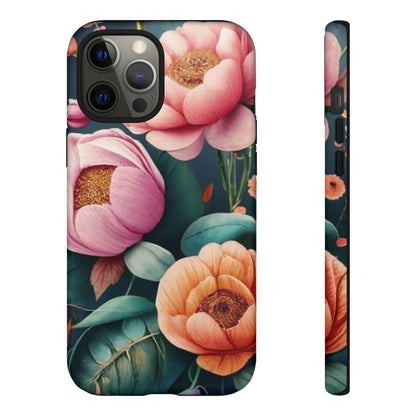 wildflower phone case, flower iphone case, flower Samsung case