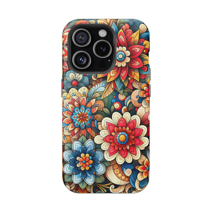 Flowers MagSafe Tough Iphone Case