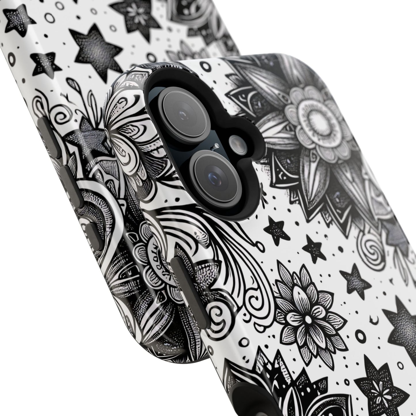 Celestial flowers MagSafe Tough Iphone Case