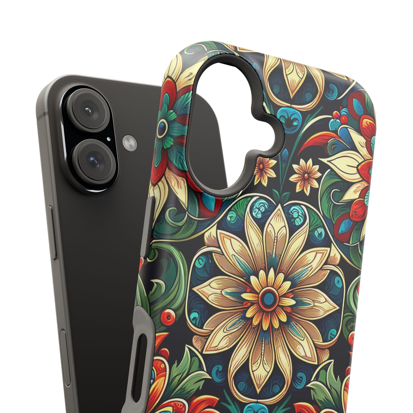 Celestial flowers MagSafe Tough Iphone Case