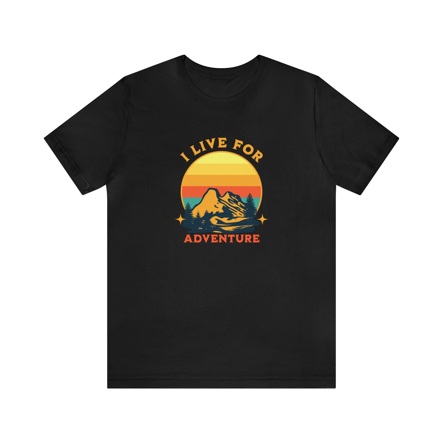 I live for adventure, Trip shirt, travel shirt