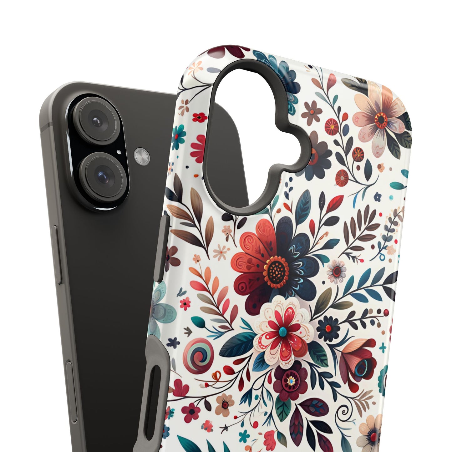 Boho flowers MagSafe Tough Iphone Case