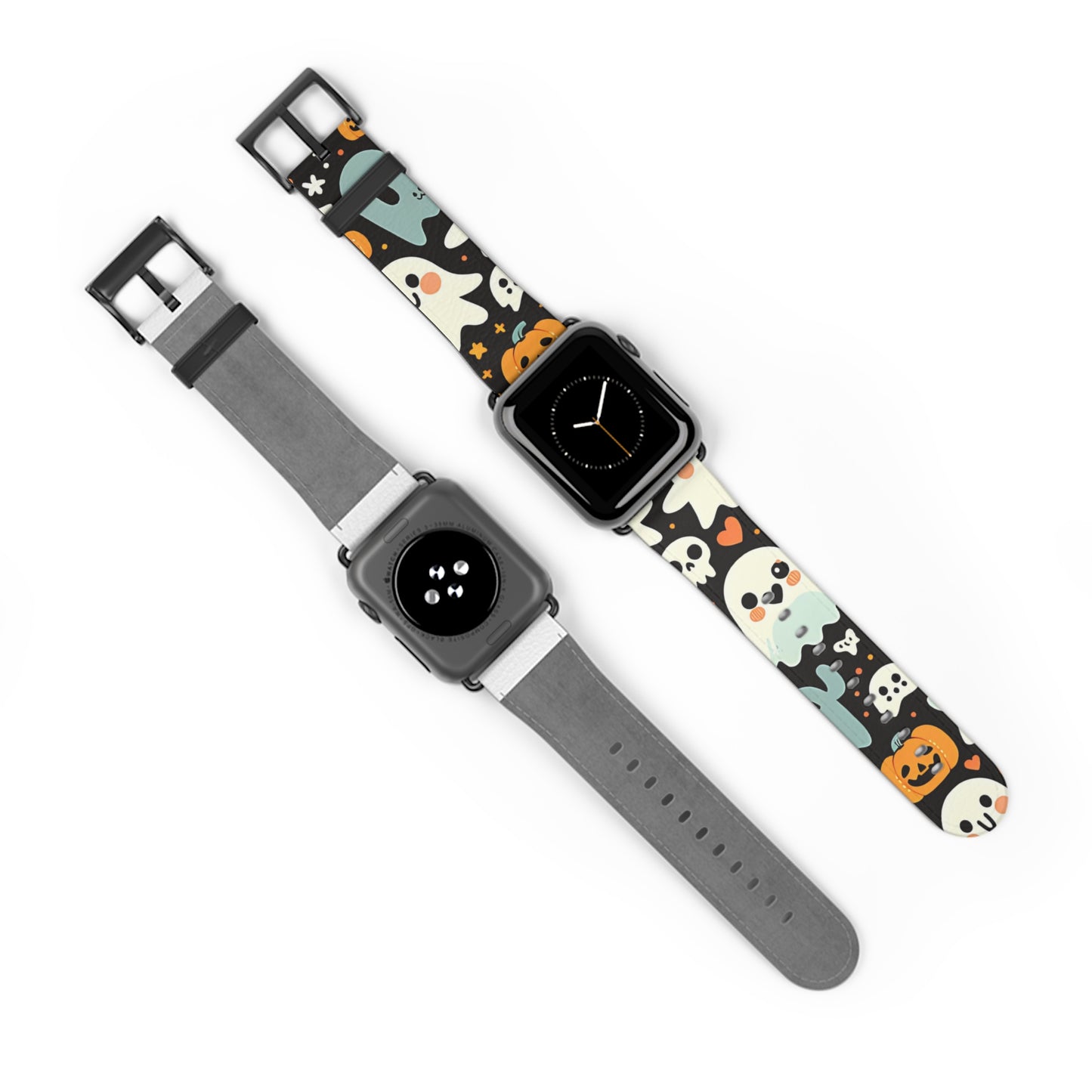 Halloween Faux Leather Apple Watch Band